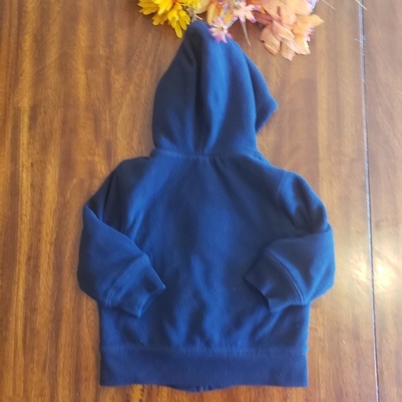 🔥4/15🔥 Old Navy Fleece Jacket Toddler 18-24 Month Hooded Zipper Jacket - Picture 5 of 5
